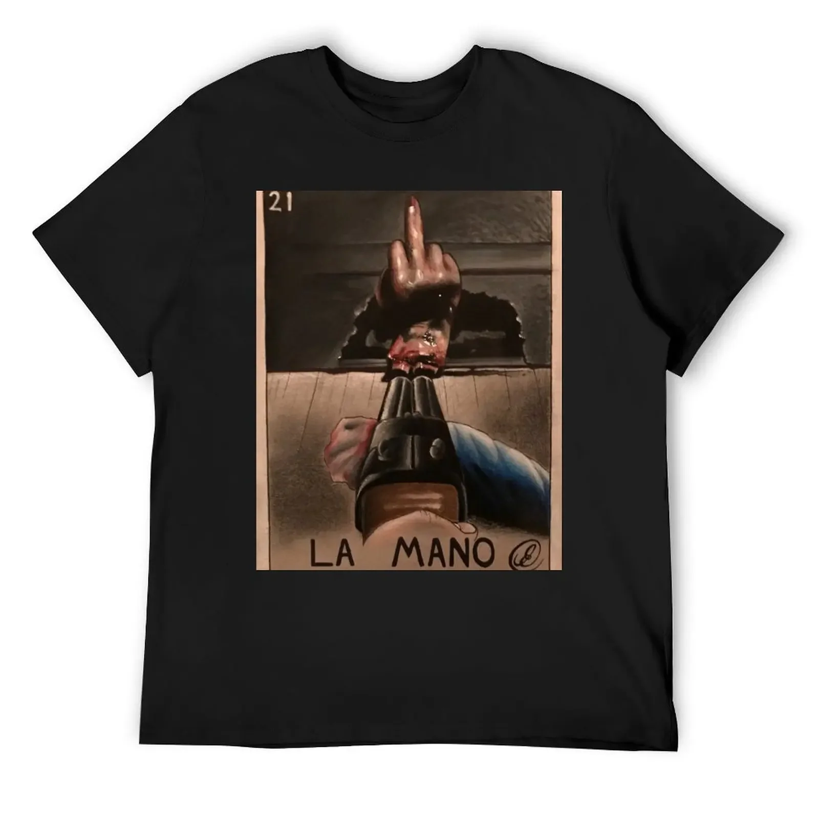 La Mano T-Shirt vintage cheap stuff anime t shirts anime shirts men