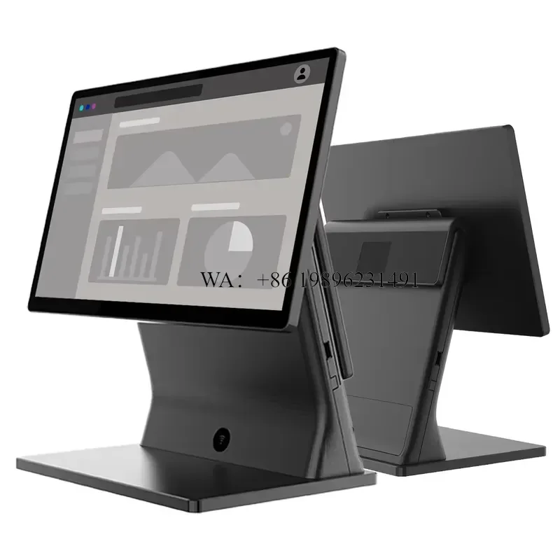 Aluminum Alloy Metal Body Retail POS System on Sale Comprehensive Cash Register Solution POS Systems for Restaurant Hotel