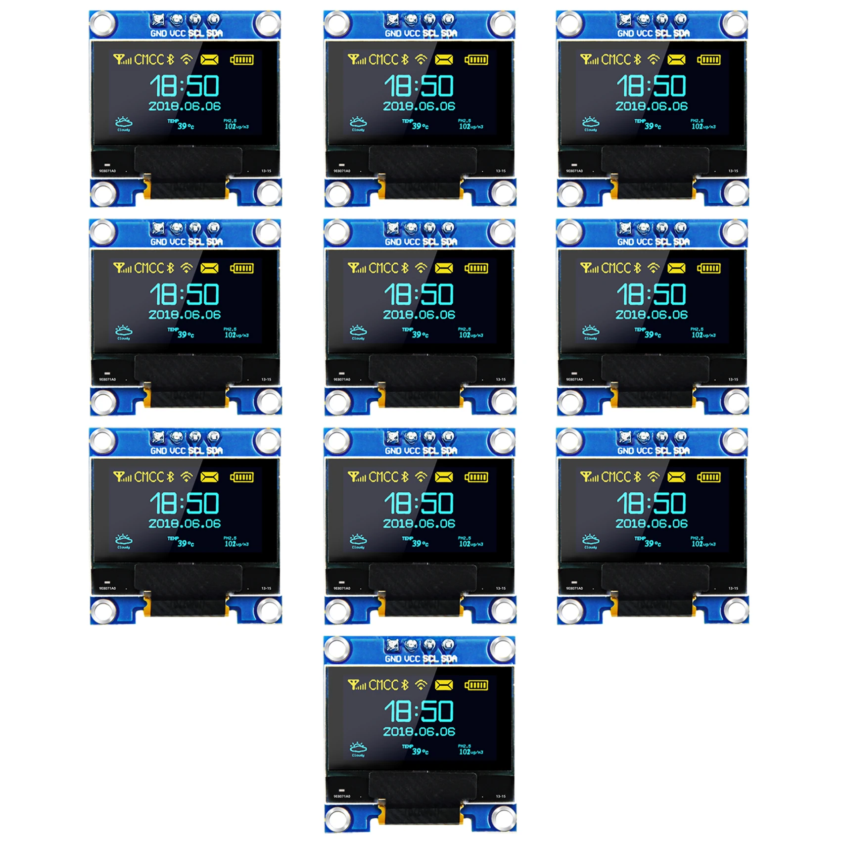 Variant: Blue and Yellow