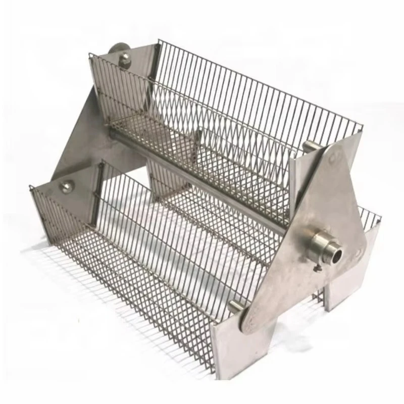 Stainless Steel Pig Grill Factory Rotary 3 Basket Carousel Heavy Duty Grill