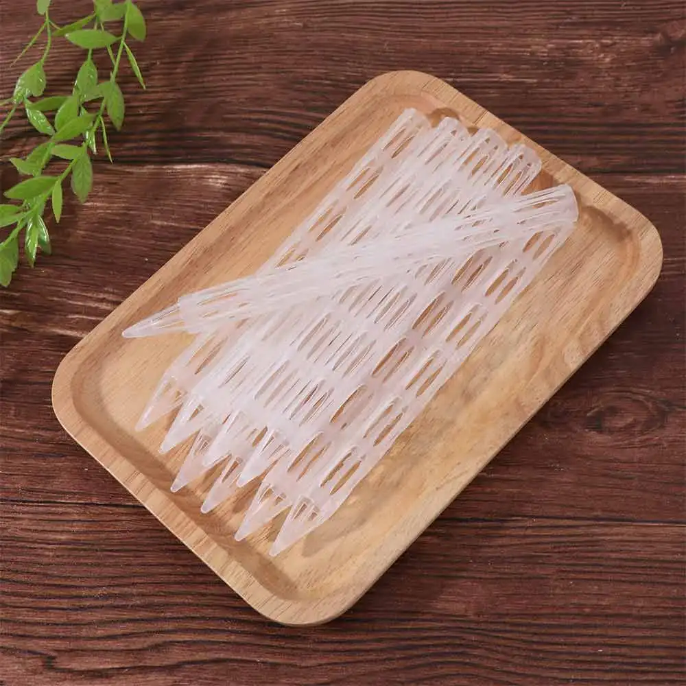 10PCS Transparent Plant Drainage Pipes Plastic Prevent Root Rot Plant Root Ventilation Promote Growth Improve Drainage