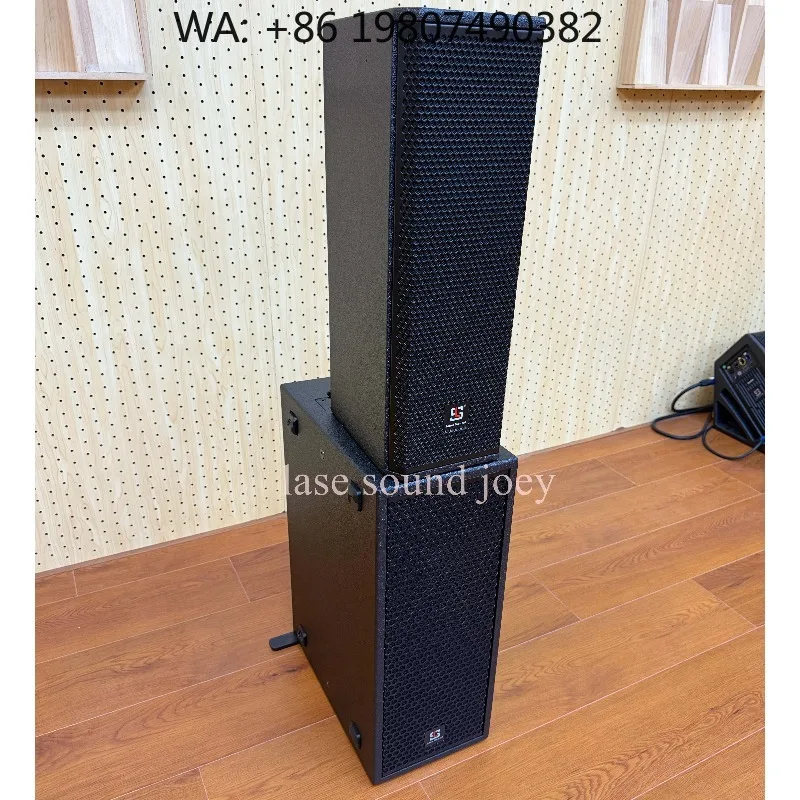 Dual 6.5 Inch Compact Warm Tone For Any Event Gentle Clear Sound Perfect For Small Gatherings