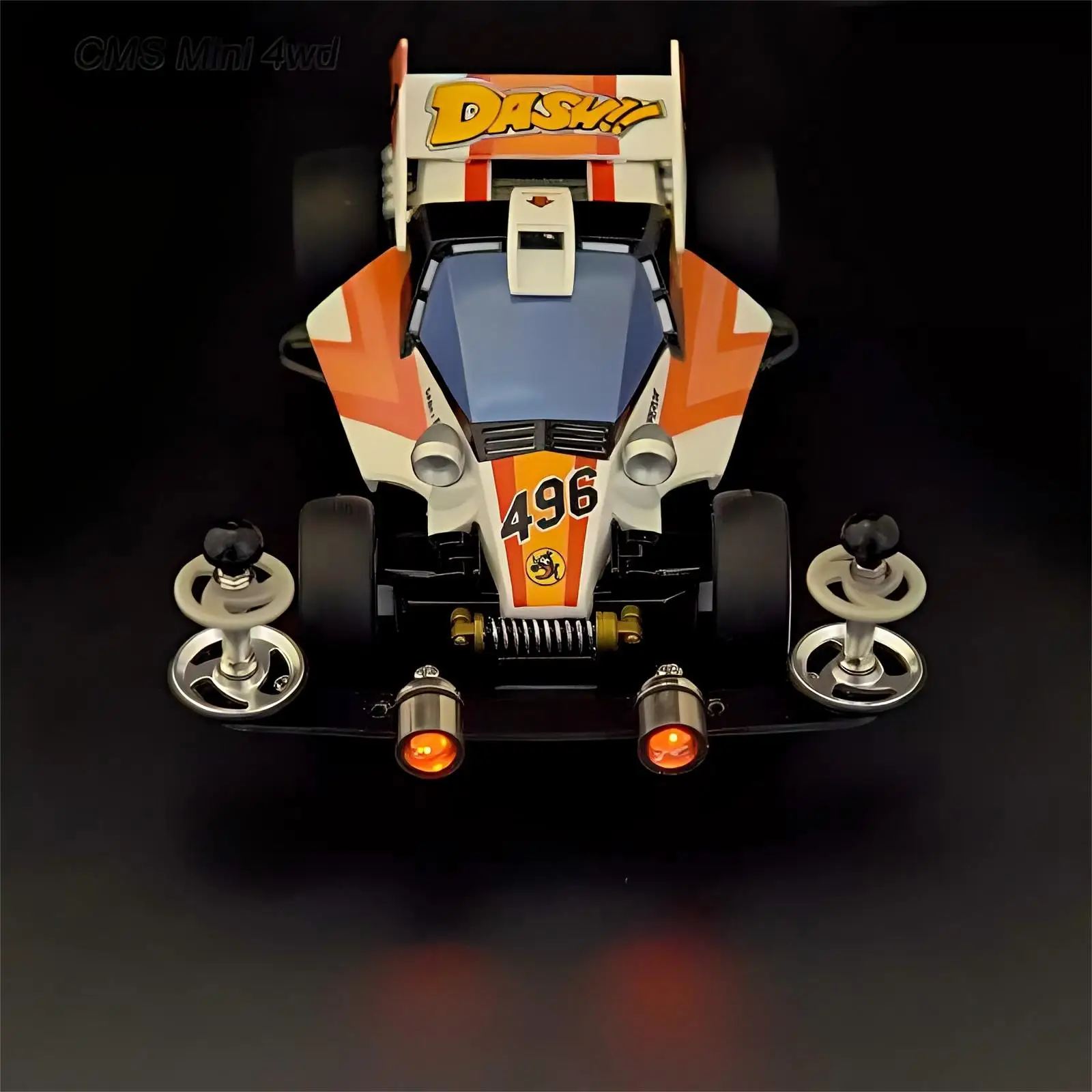 Mini Self-Glowing LED Lamp Beads Decorative Light for Tamiya Mini 4WD Model Car DIY Custom Lighting Upgrade Parts view 4
