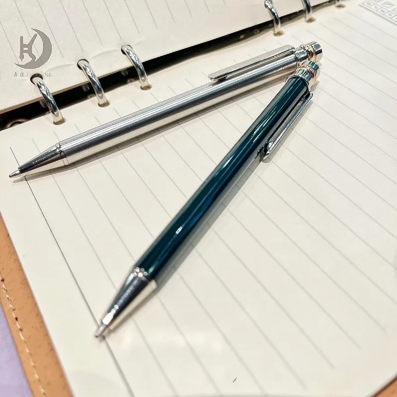 1 Stück 058 High-End-Kugelschreiber für Schulbüro, 2 Farben, glatter Executive-Stift, perfekt für Schüler, Lehrer, schöne Geschenke – Detail 1