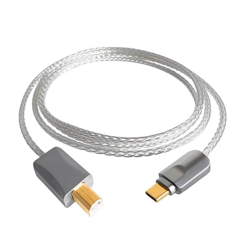 Z 7N HIFI USB Cable A-B Computer Decoder Typec Sound Card OTG Audio Data Cable