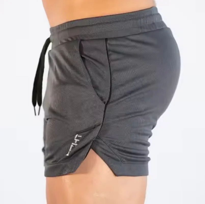 GITF Herren-Gym-Trainingsshorts für Herren, sportliche Freizeitkleidung, Fitness, Workout, Laufen, schnell trocknende Kompressionsshorts für Leichtathletik