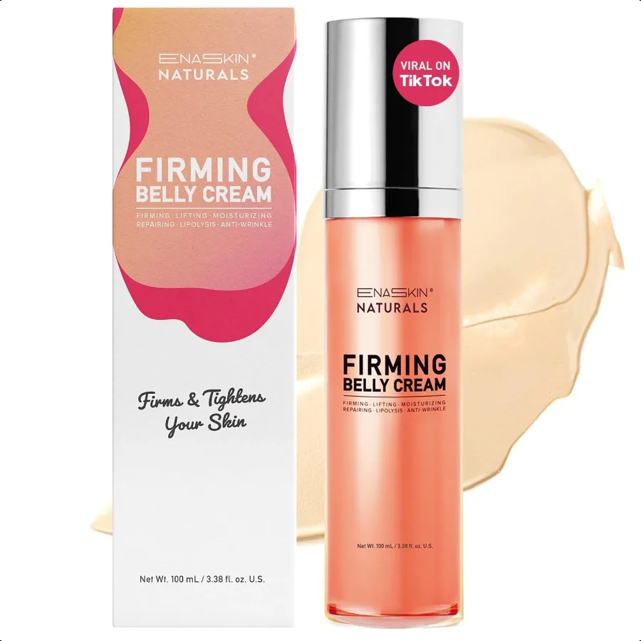 

Belly Firming Cream: B Flat Skin Tightening Cellulite Stretch Mark Reduction Cream for Stoh Thighs and Booty Hydrating Body Lot