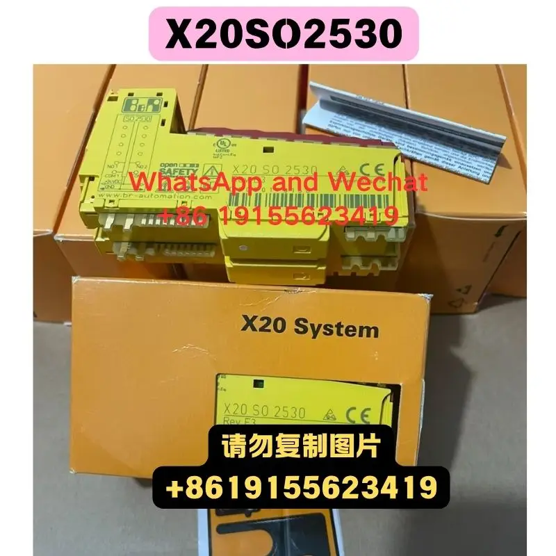 Brand new original X20SO2530 module Functional test OK