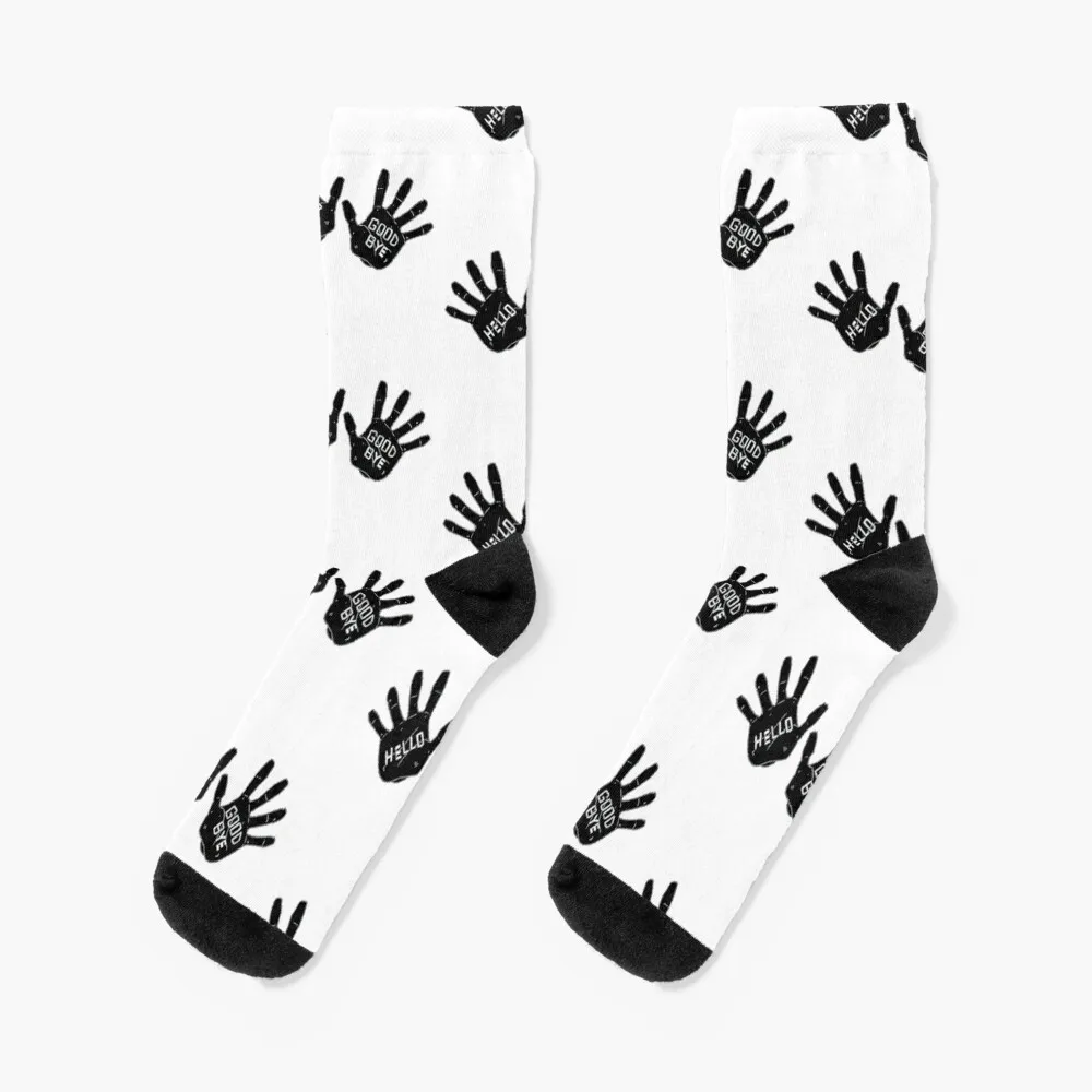 Hello Goodbye Klaus Number Four 4 The Umbrella Academy Netflix Socks Toe sports halloween funny gift Men's Socks Luxury Women's