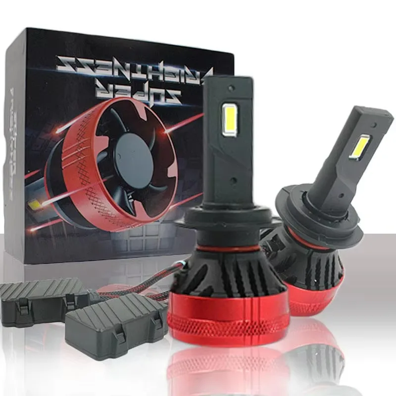 

F5 H7 LED Headlight Bulb 110W 22000LM 6000K Super Bright Car Headlight H11 H1 HB3 9005 9006 Auto Lighting System