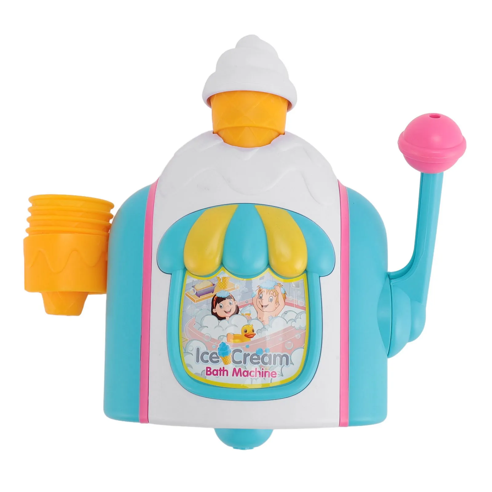 Machine à crème glacée à bulles de bain, offre de liquidation, mousse, jouet de simulation de crème glacée, jouet de jeu d'eau pour salle de bain pour enfants