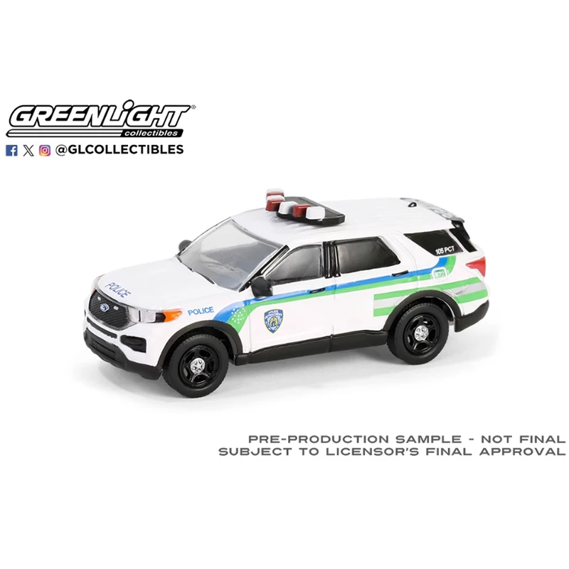 Greenlight 1/64 2023 Ford Explorer Police Interceptor Utility