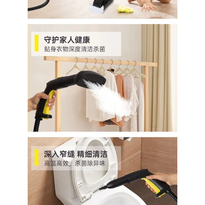 Immagine 7: Pulitore a vapore ad alta temperatura, pulitore ad alta pressione, per la casa, cucina, divani, mobili, sterilizzazione e disinfezione