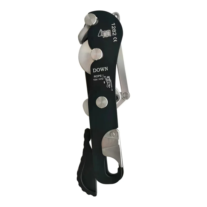 

Anti-panic manual descent device, outdoor mountaineering, rock climbing, self-locking anti-panic protector