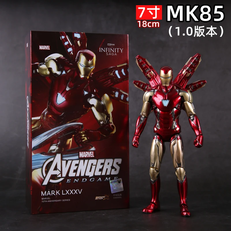 Zd Original Deluxe Iron Man Mk85 1.0 Mk85 2.0 Mark 85 Nano Armor 1