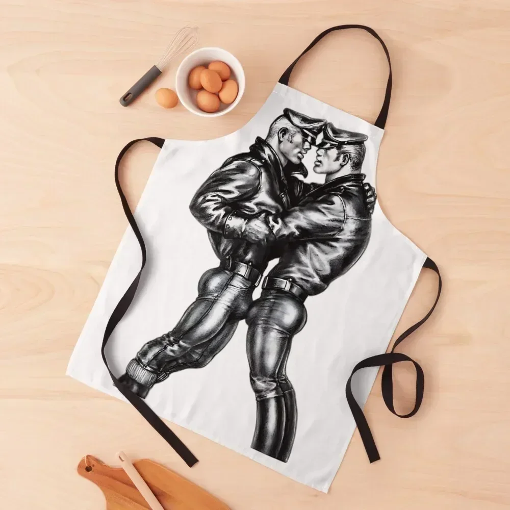 

Tom of Finland Apron Smock for hairdressing christmas kitchen cloths Things For The Home Cute Kitchen Accessories Apron