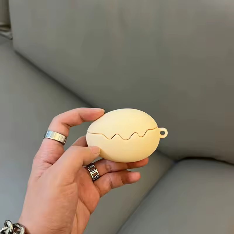 달걀 모양 에어팟 케이스