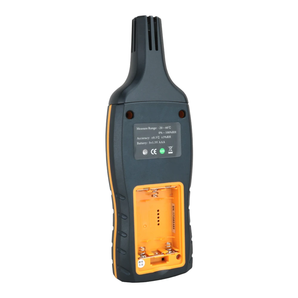 Digital LCD Thermometer Thermo Hygrometer Indoor Temperature Humidity Meter Tester Monitor Weather Station Data Hold Alarm Clock