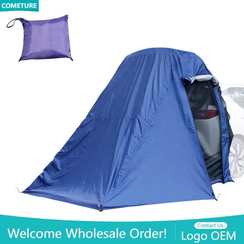 

Car Trunk Tent Outdoor Camping Car Rear Tail Extension Tents Sunshade Rainproof Pergola Self-Driving Picnic Umbrella Car Cover