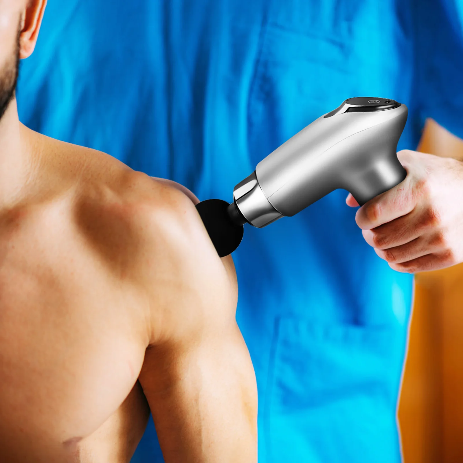 

Mini Speed Electric Fascia Gun Muscle Massager Quiet Long Use Portable Mini Size Lightweight Deep Tissue Massage