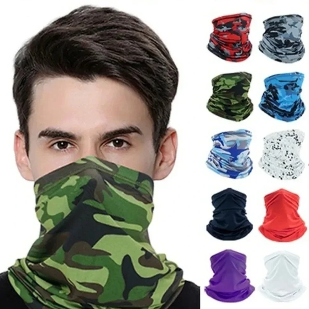 Coole Gesichtsmaske, atmungsaktiver Sonnenschutzschal, Outdoor-Angelschal, magischer Gesichtsschal, Nackenschutz, Fahrradmaske, Sport-Kopfbedeckung