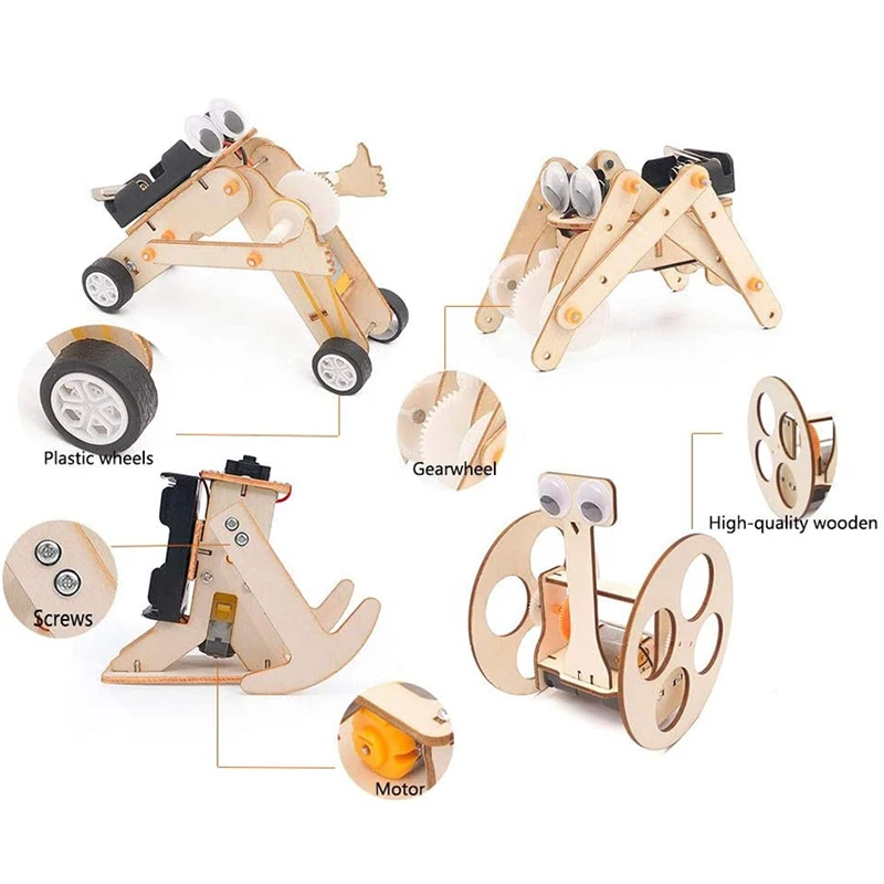 木製の手工芸品のパズル,教育玩具キット,科学的実験,子供のための教育ツール,木製のスライスの装飾