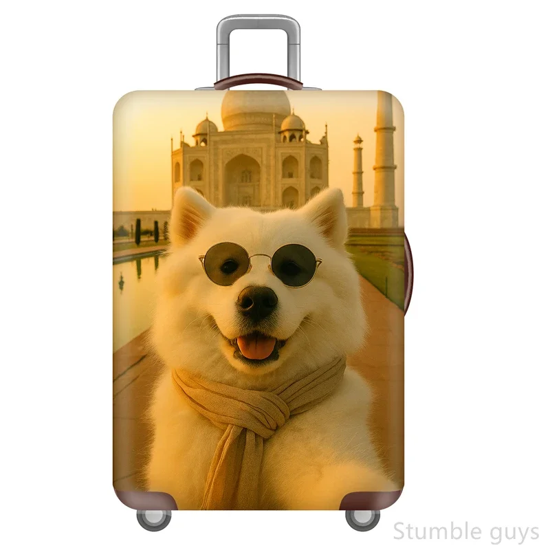 

Эластичный прочный чехол для багажа, защитный, пылезащитный, моющийся, незаменим для путешествий, 18-32 дюйма