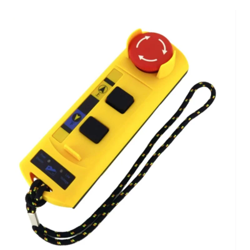 A2HH electric hoist industrial remote control switch built-in contactor with emergency stop 2 transmitters + 1 receiver crane tr