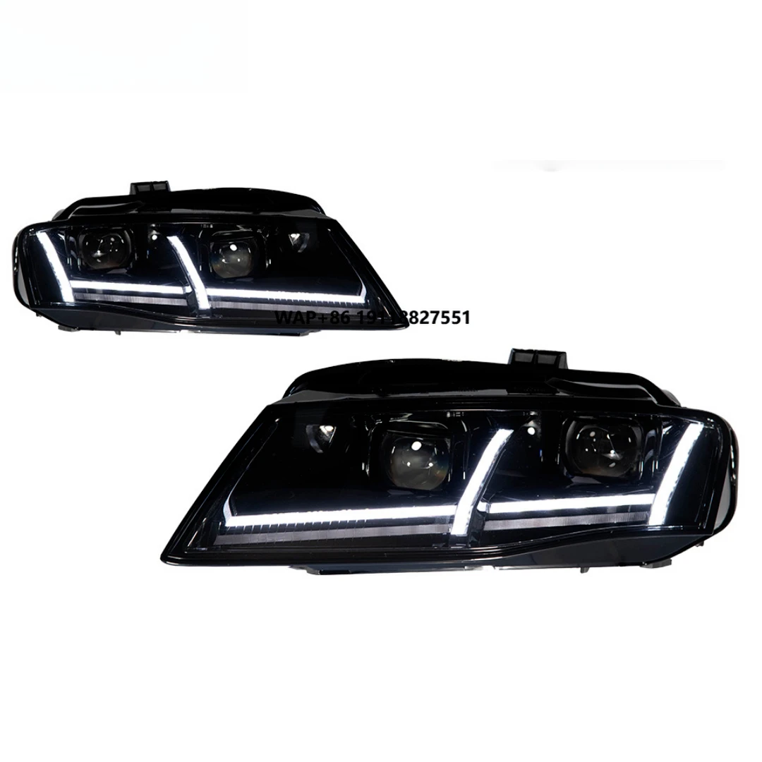 

Car LED Headlight Projector Lens 12V New for A4 B8 2009-2012 Signal Head Lamp DRL