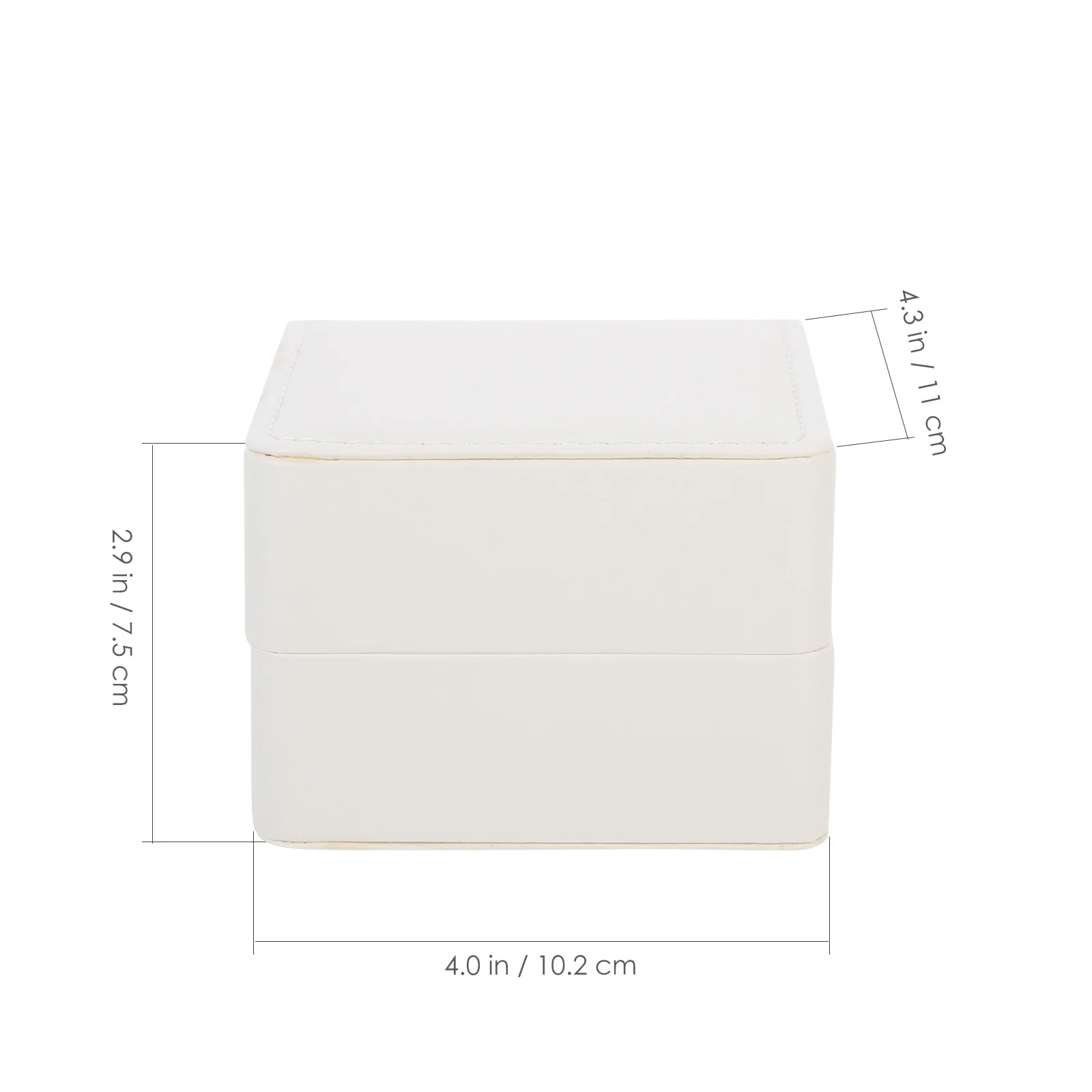 

Watch Storage Case Portable PU Flannelette Delicate Storage Box for Watches Bracelets Jewelry Display Organizer