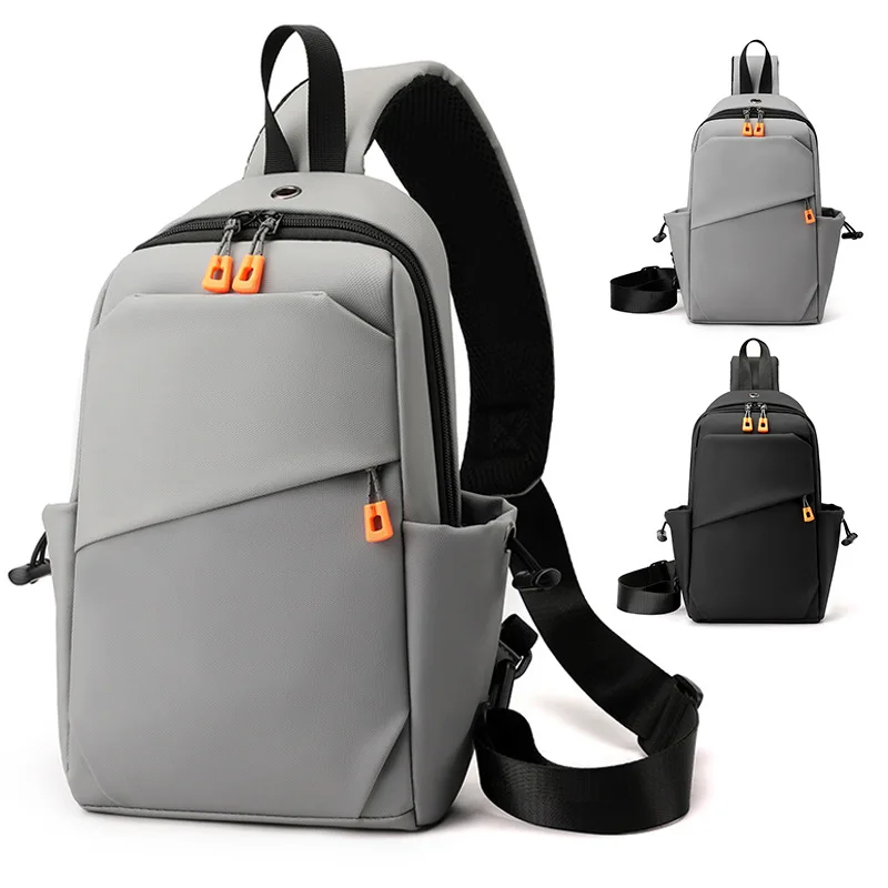 

Простая и модная нагрудная сумка нового стиля, сумка через плечо, сумка на одно плечо, повседневная сумка через плечо, универсальная мужская и женская сумка