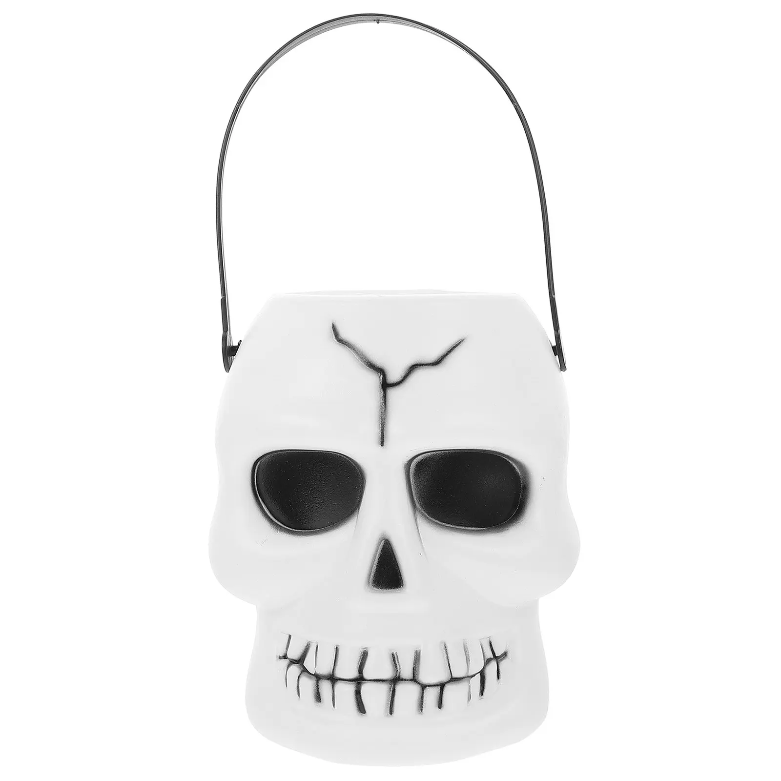 Halloween Jar Multifunctional Sweets Bucket for Party Decor Storage Container Horror Theme Home Yard Porch