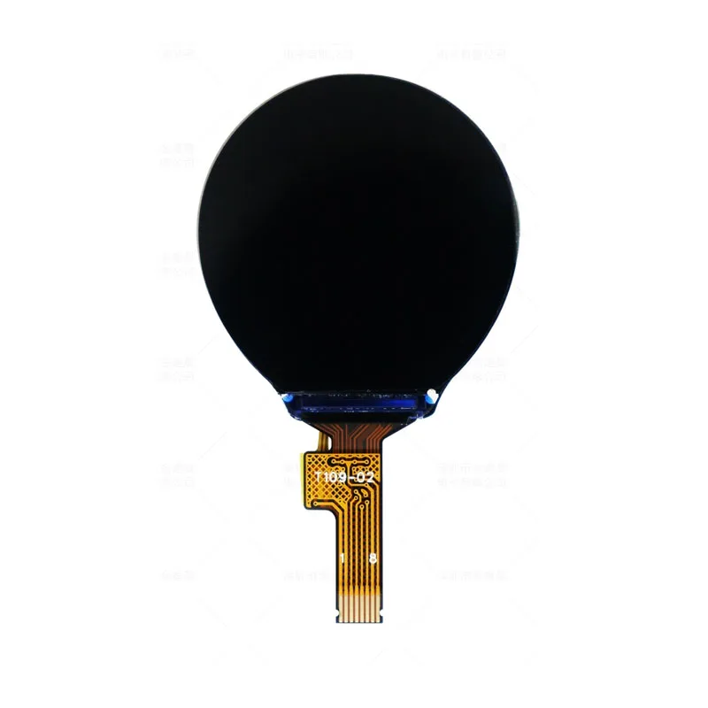 1.09 Inch Round TFT LCD Display 240x240, GC9A01 Driver SPI Color Screen, IPS Ultra Clear Bright Module LCD Display Module