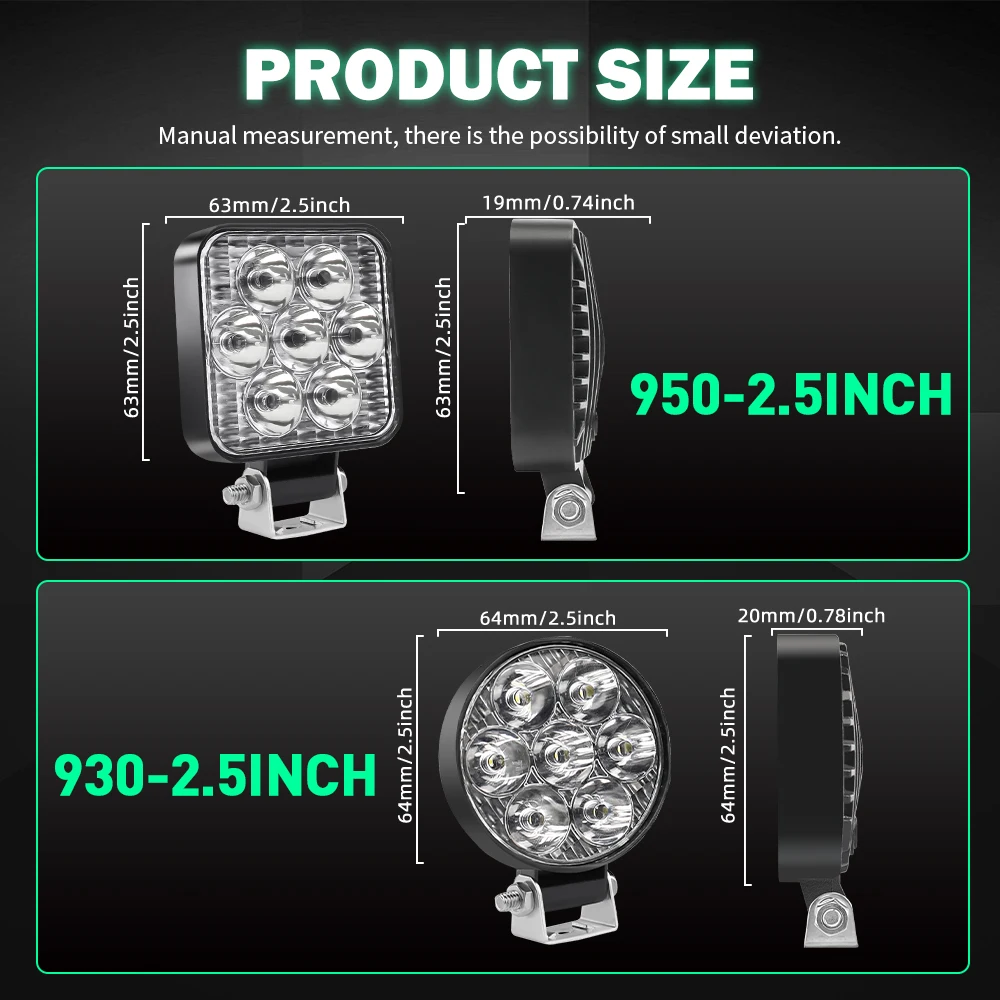 HAOLIDE 12V 24V LED Bar Work Light off-road use Spot Flood Combo LED Light Bar Car SUV 4WD 4x4 ATV Barra LED Headlights