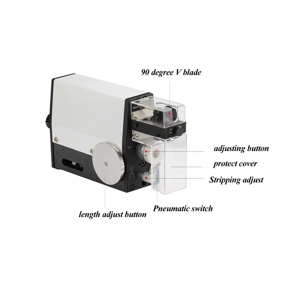 1-20mm Portable Inductive Pneumatic Wire Stripping Machine Multi-core Manual Super Strip Cable Stripper Wire Stripping Tools