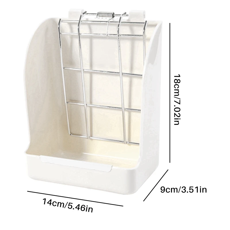 إطار العشب رف تغذية القش للخنازير غينيا ، شينشيلا ، حامل الوجه الثابت ، سلة العشب ، 4X