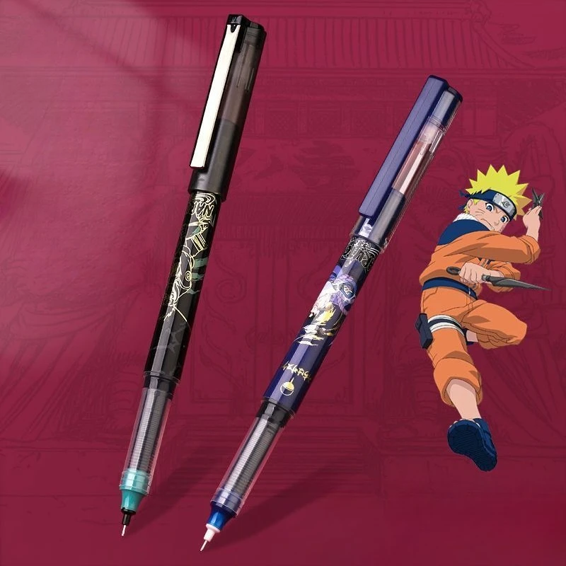 NARUTO Uchiha Sasuke Uzumaki Naruto Cartoon Neutraler Flüssigstift Schnelltrocknender Signaturstift Exquisites Feiertagsgeschenk Großhandel – Detail 2