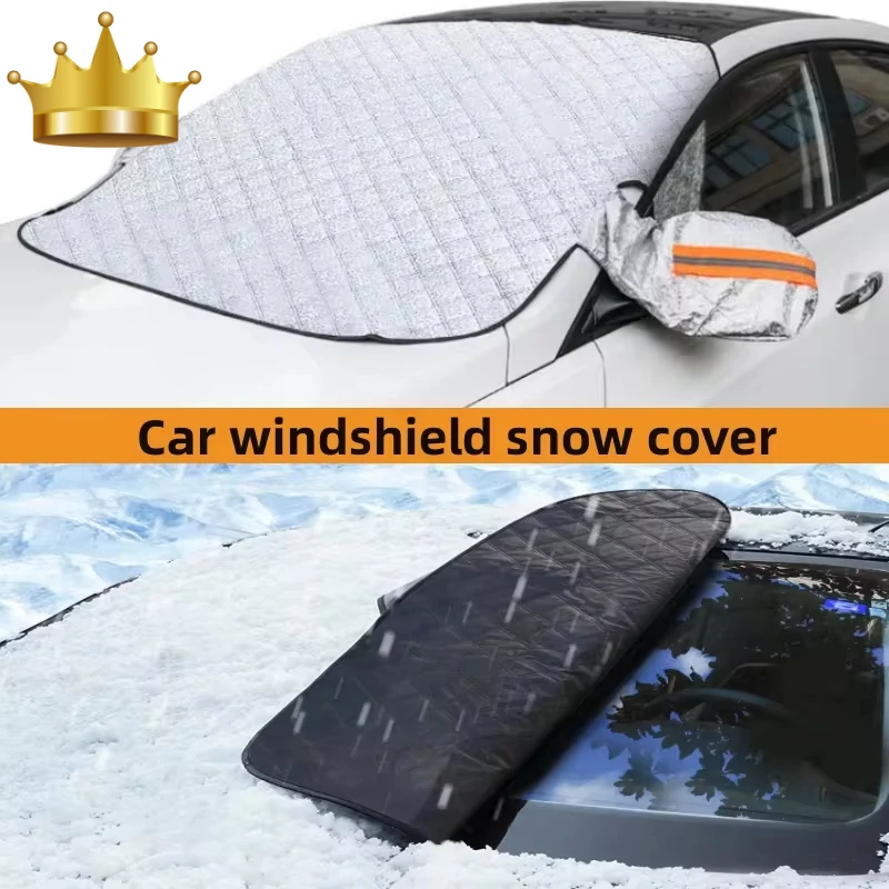 

Car Cover Front Winter Windscreen Windshield Front Cover Waterproof Snow Ice Frosts Guard For Outdoor Driving Dust-Proof/Sun