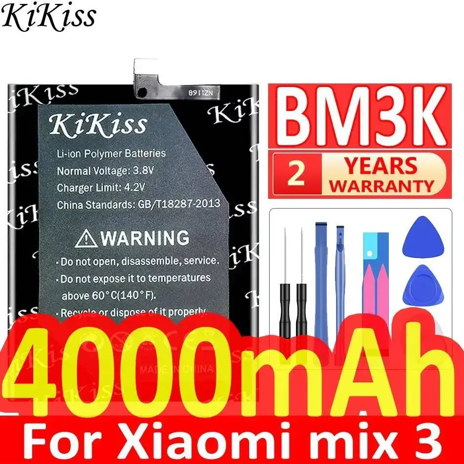 

Портативный аккумулятор BM3K KiKiss 4000 мАч для Xiaomi Mi Mix 3 Mix3