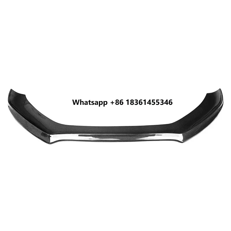 

A5 S5 B8.5 2012 2013 2014 2015 2016 Carbon Fiber Front Bumper Lip Sp Chin Spoiler S5 Style Car Accessories