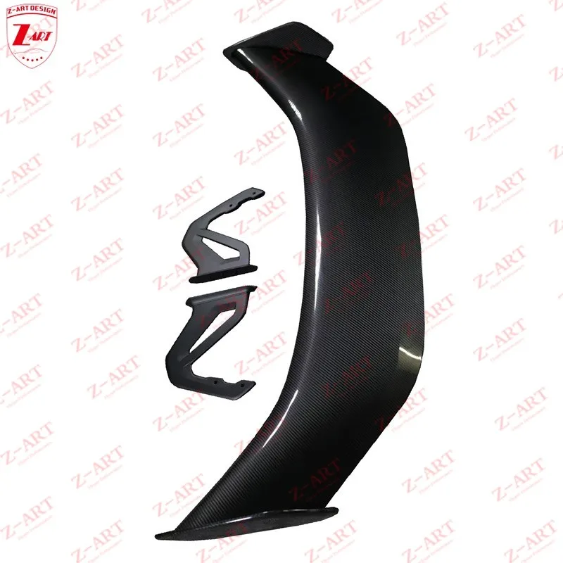 Z-ART 718 Dry Carbon Fiber GT4RS Rear Wing for Porsche 718 Dry Carbon Fiber Tail Wing for Porsche Boxster Cayman 2016+