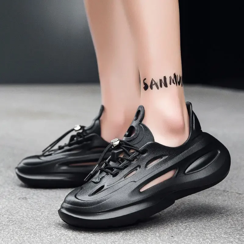 

Пляжные мужские сандалии для вождения, нескользящие расходы, роскошные H повседневного использования, летняя распродажа, дешевая жидкость, мужская обувь высокого качества с открытым носком