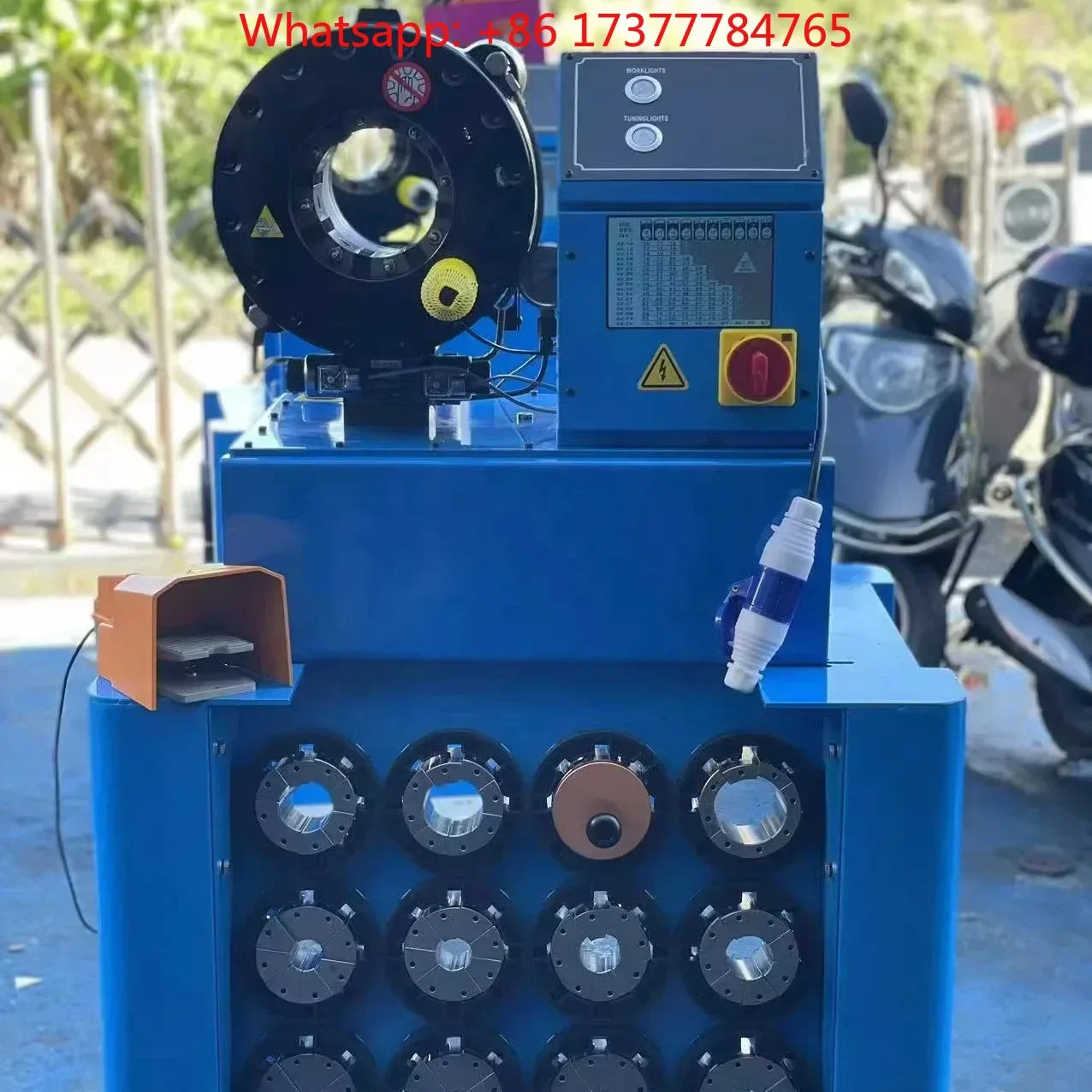 Hydraulic Hose Crimping Machine P32 Best Quality with Quick Change Tool Dies Rack Good Price