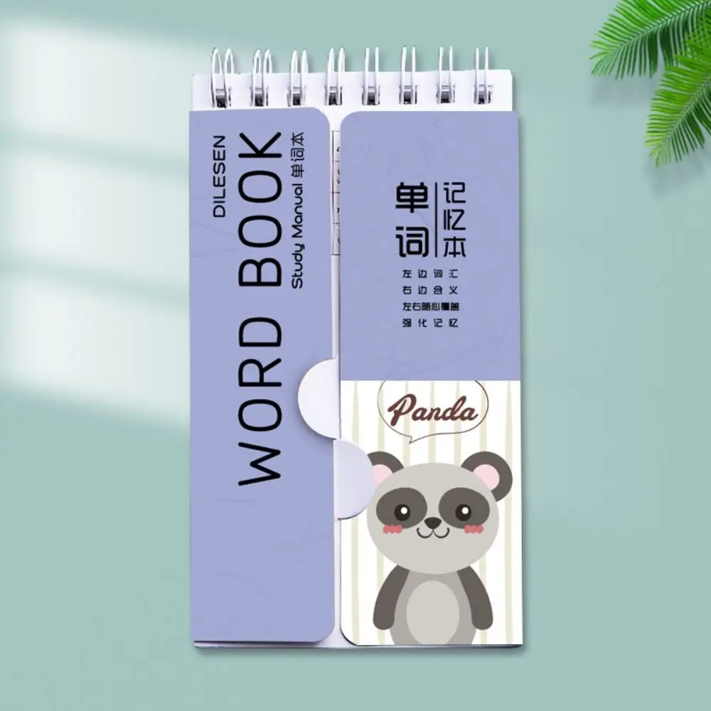 Manual Account Book Loose Leaf Mini Spiral Notebook Word Book Languages Learning Pocket Notepad Mini Multipurpose Stationery