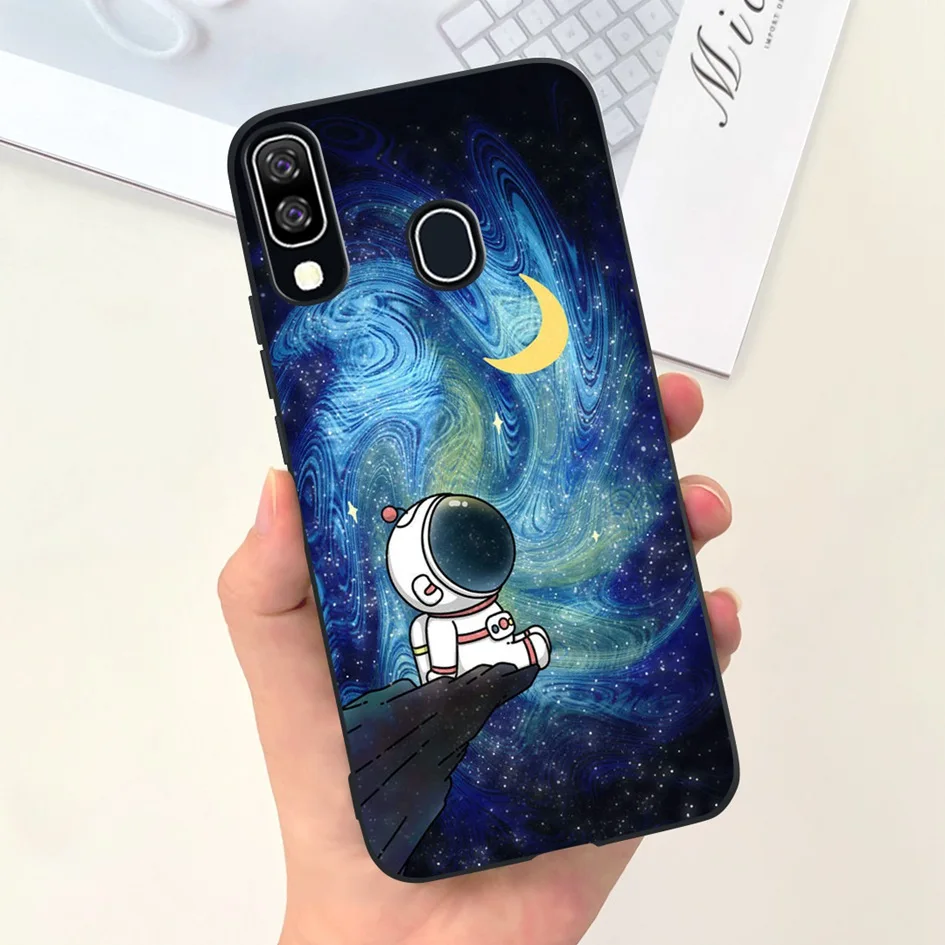 Per Samsung A40 custodia Cover Cute Cartoon custodia morbida in Silicone per Samsung Galaxy A40 A 40 GalaxyA40 A405 SM-A405F A405F custodie