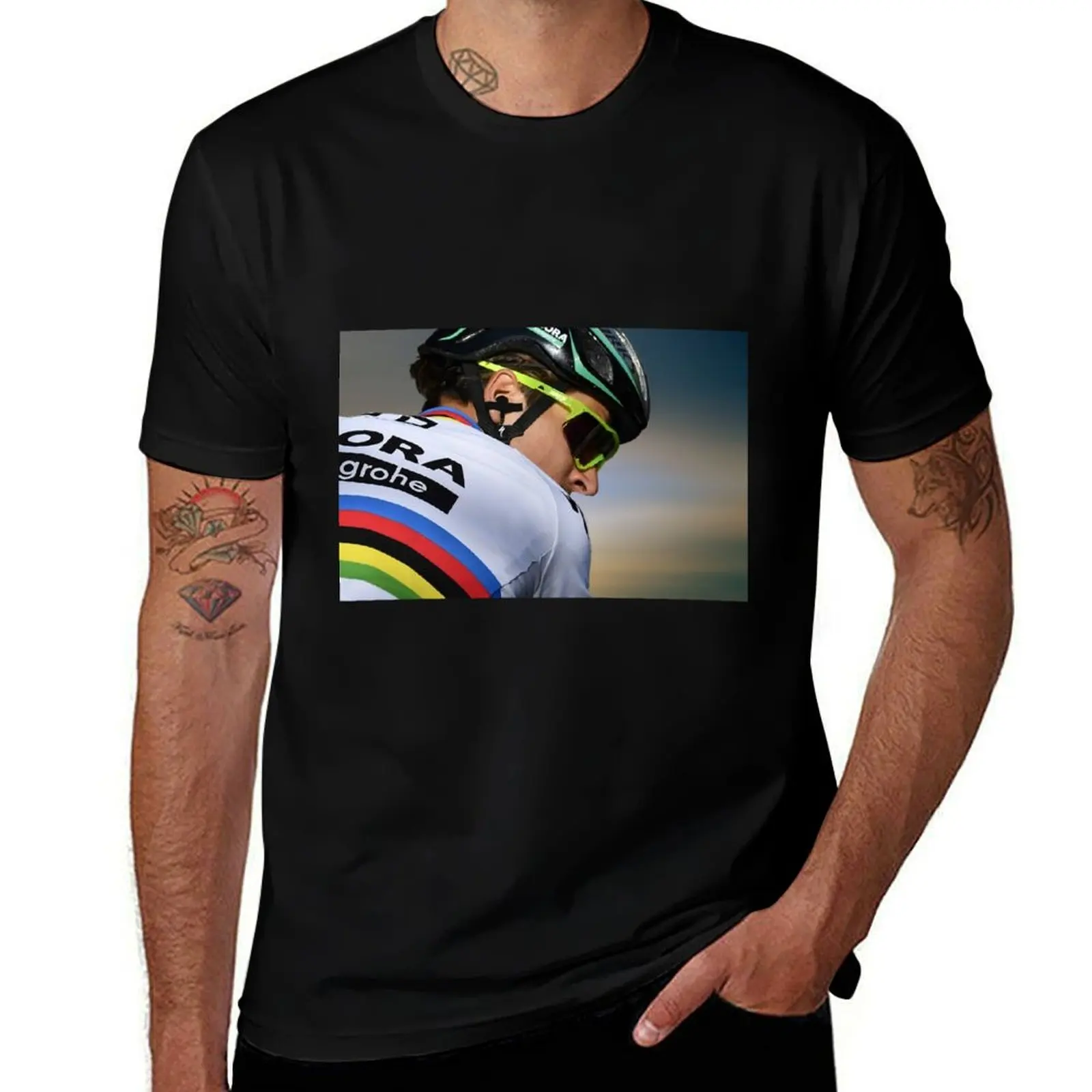 Peter Sagan T-Shirt Soft Cotton Print T-Shirt