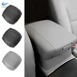 Microfiber Leather Car Accessories Interior Central Console Armrest Box Cover Sticker Trim For Hyundai Veracruz