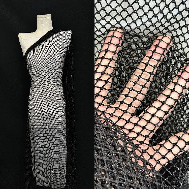 Contessa dubaï noir brillant sirène robes de bal col en v profond sans manches robes de noche parole longueur robe de bal robes 2025