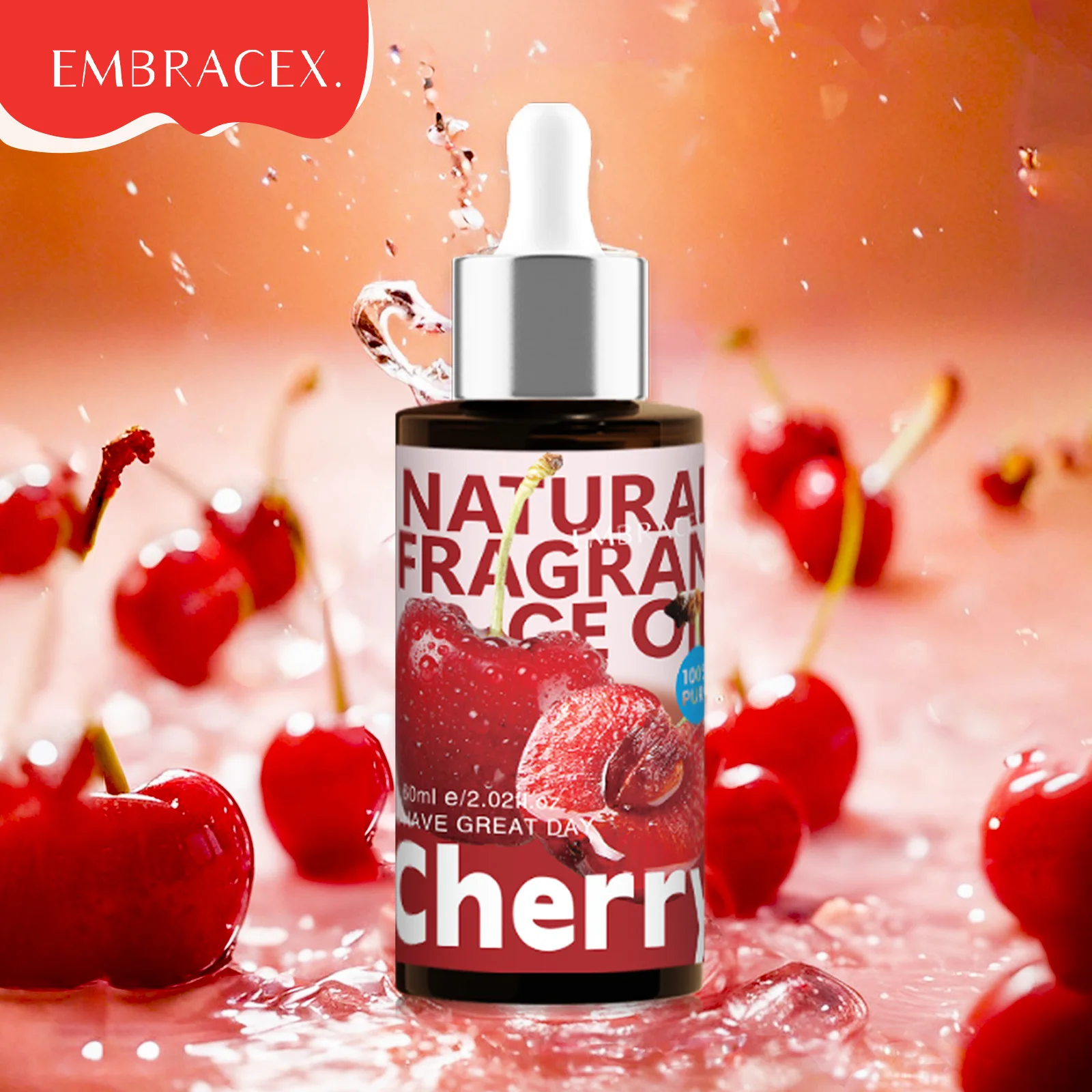 

60 мл вишневые духи эфирные масла ароматерапевтические эфирные масла роскошный аромат духи одеколон оригинальные импортные духи