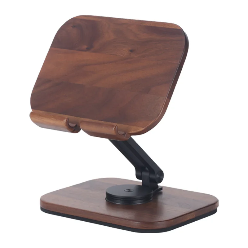 Tablet PC holder, desktop support frame 360 degrees rotating and folding, mobile phone accessories can be folded and portable